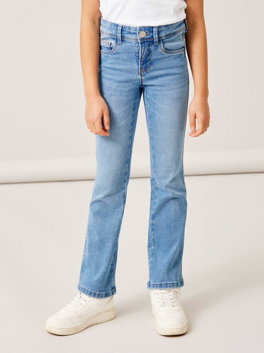 NKFPOLLY Jeans - Medium Blue Denim
